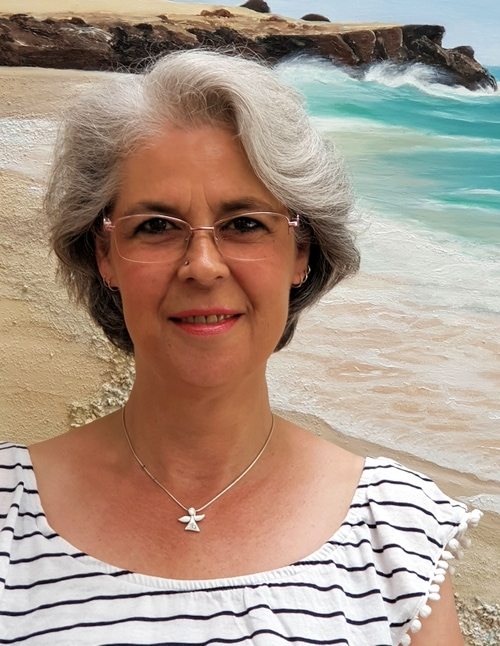 Katrin Schley, Reiki-Meisterin & -Lehrerin, Engel-Energie-Arbeit, bei Apenberg Kosmetik in Göttingen